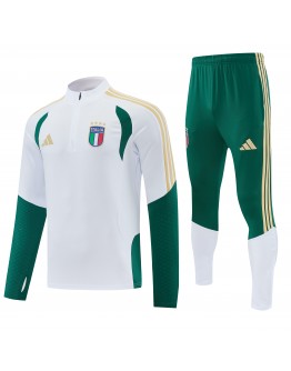 2026/27 Italy Half Zip Tracksuits Long Sleeve Soccer Training Uniforms
