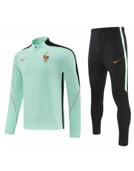 2026/27 France Half Zip Tracksuits Long Sleeve Soccer Training Uniforms