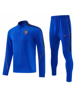 2026/27 France Half Zip Tracksuits Long Sleeve Soccer Training Uniforms